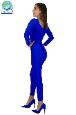 TUTA LYCRA BLU ROYAL DANZA DONNA